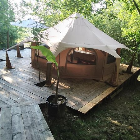 Tente Safari Lodge Dans Foret Luxuriante Vielle-Tursan Zewnętrze zdjęcie