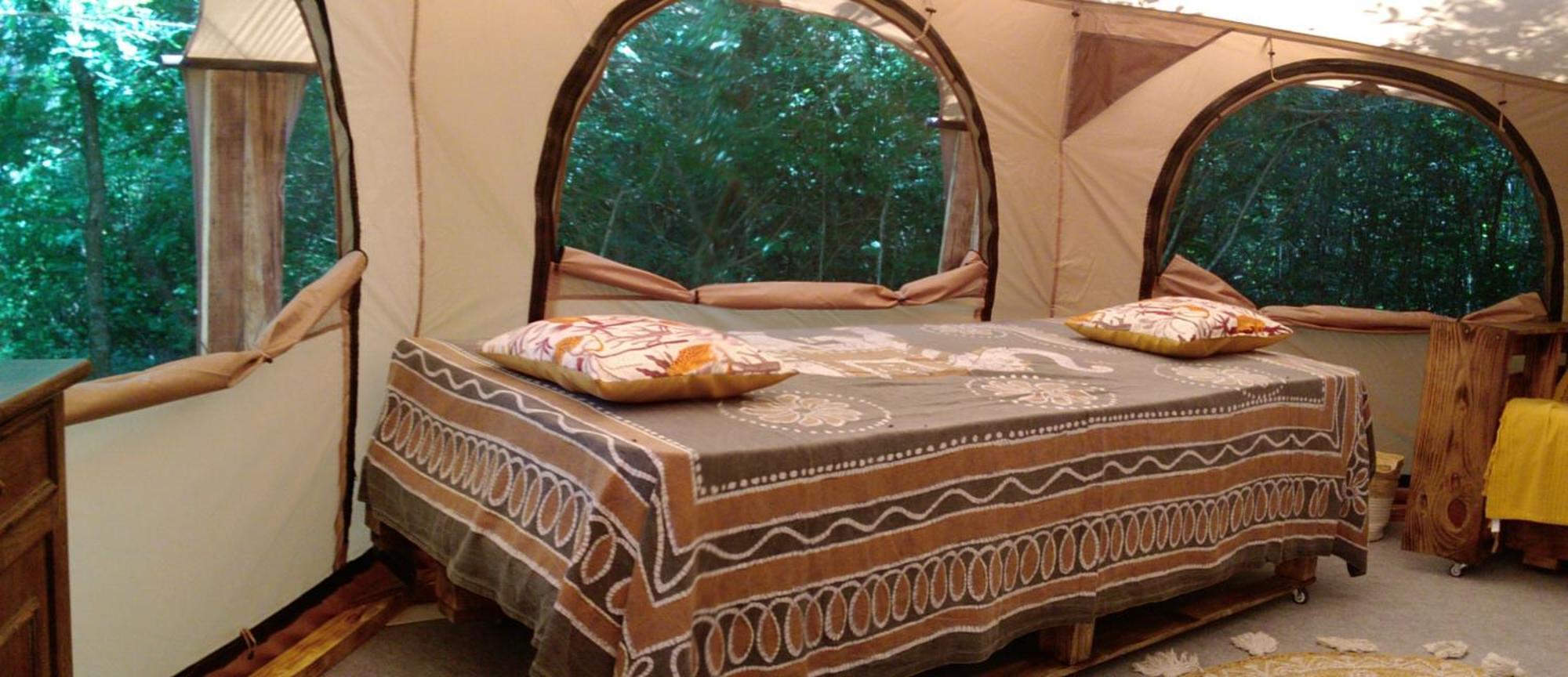 Tente Safari Lodge Dans Foret Luxuriante Vielle-Tursan Zewnętrze zdjęcie