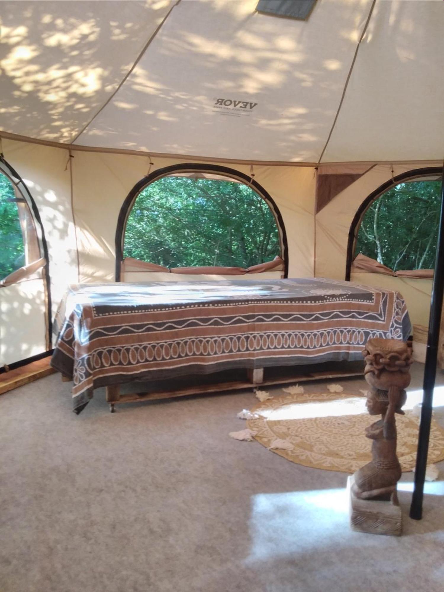 Tente Safari Lodge Dans Foret Luxuriante Vielle-Tursan Zewnętrze zdjęcie